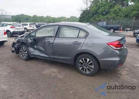 2013 Honda Civic Exl из США, поврежденный, VIN 19XFB2F99DE253739